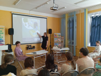 Урок правового информирования провели полицейские Советского района для детей и посетителей Центральной библиотеки 